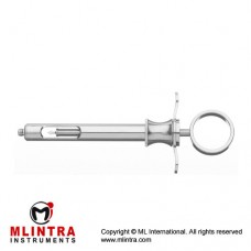 Cook Waite Dental Aspirating Syringe Brass - Chrome Plated,